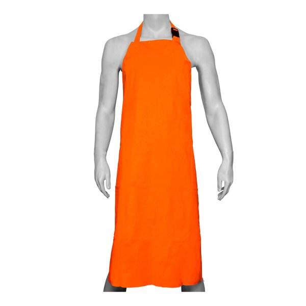 Mandil Steelpro PVC naranja 110 × 70 cm