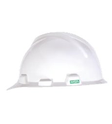 Casco MSA V-Gard jockey 10057441, blanco, One Touch