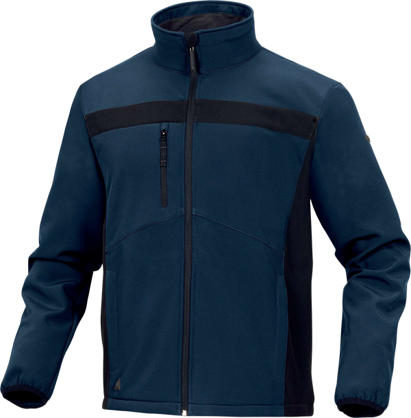 Casaca softshell Delta Plus LULEA2 azul marino-negro