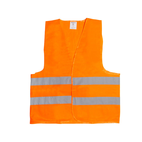 Chaleco reflectivo Segpro de malla naranja, pesado 120 g