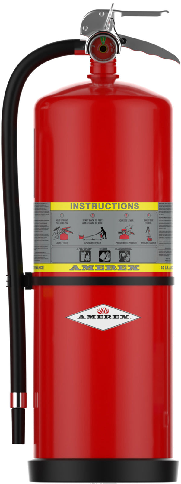 Extintor Amerex 715 de 30 lb ABC serie Z Compliance Flow