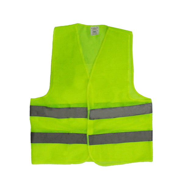 Chaleco reflectivo Segpro de malla amarillo / verde limón fluorescente, pesado 120 g