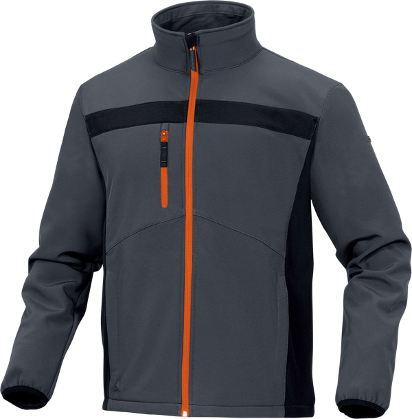 Casaca softshell Delta Plus LULEA2 gris-naranja