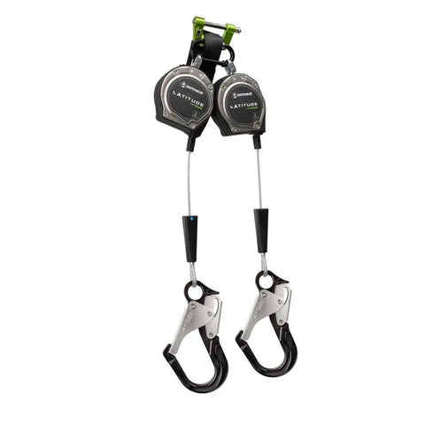 Retráctil doble Safewaze Latitude Edge 023-5358 de 8 pies