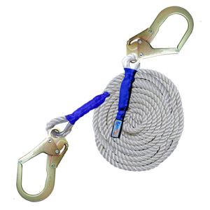 Línea de posicionamiento vertical KosyPro de 50 m con dos ganchos