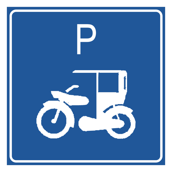 Señal de tránsito mototaxis — I-44
