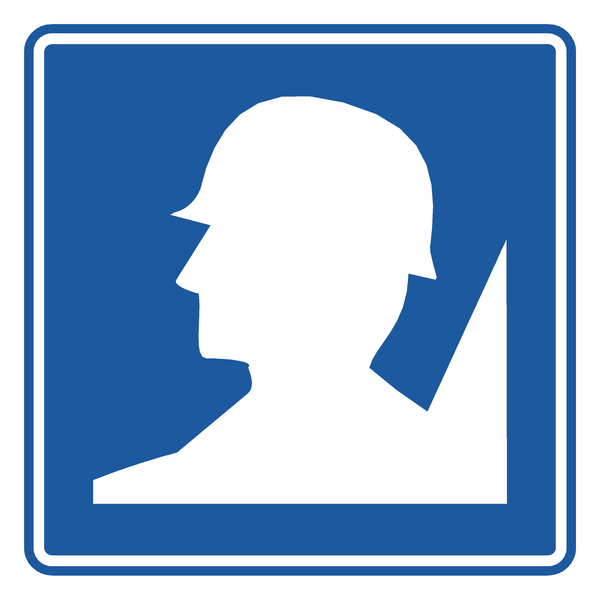 Señal de tránsito Zona militar — I-9