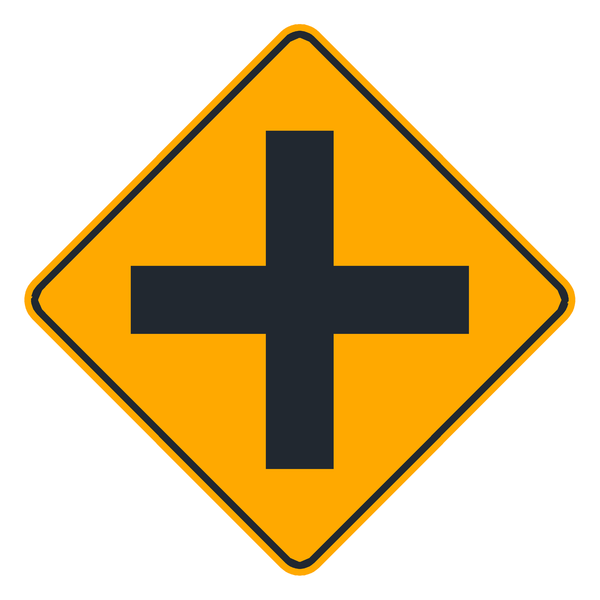 Señal de tránsito Cruce de vías a nivel — P-6