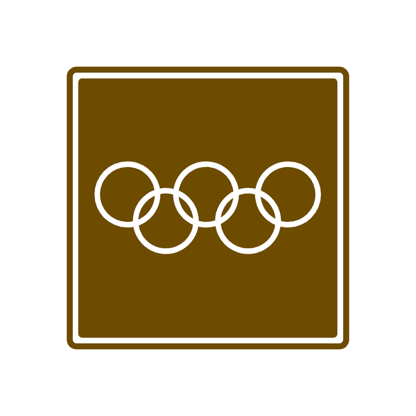 Señal de tránsito Polideportivo — T-07