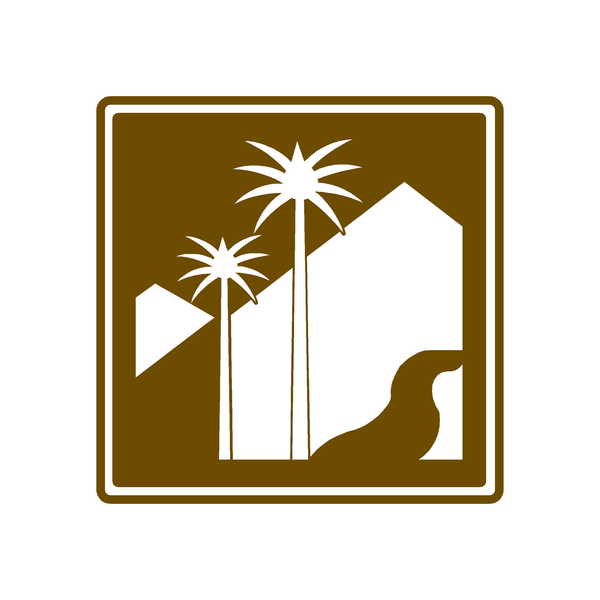 Señal de tránsito Parque reserva natural — T-13