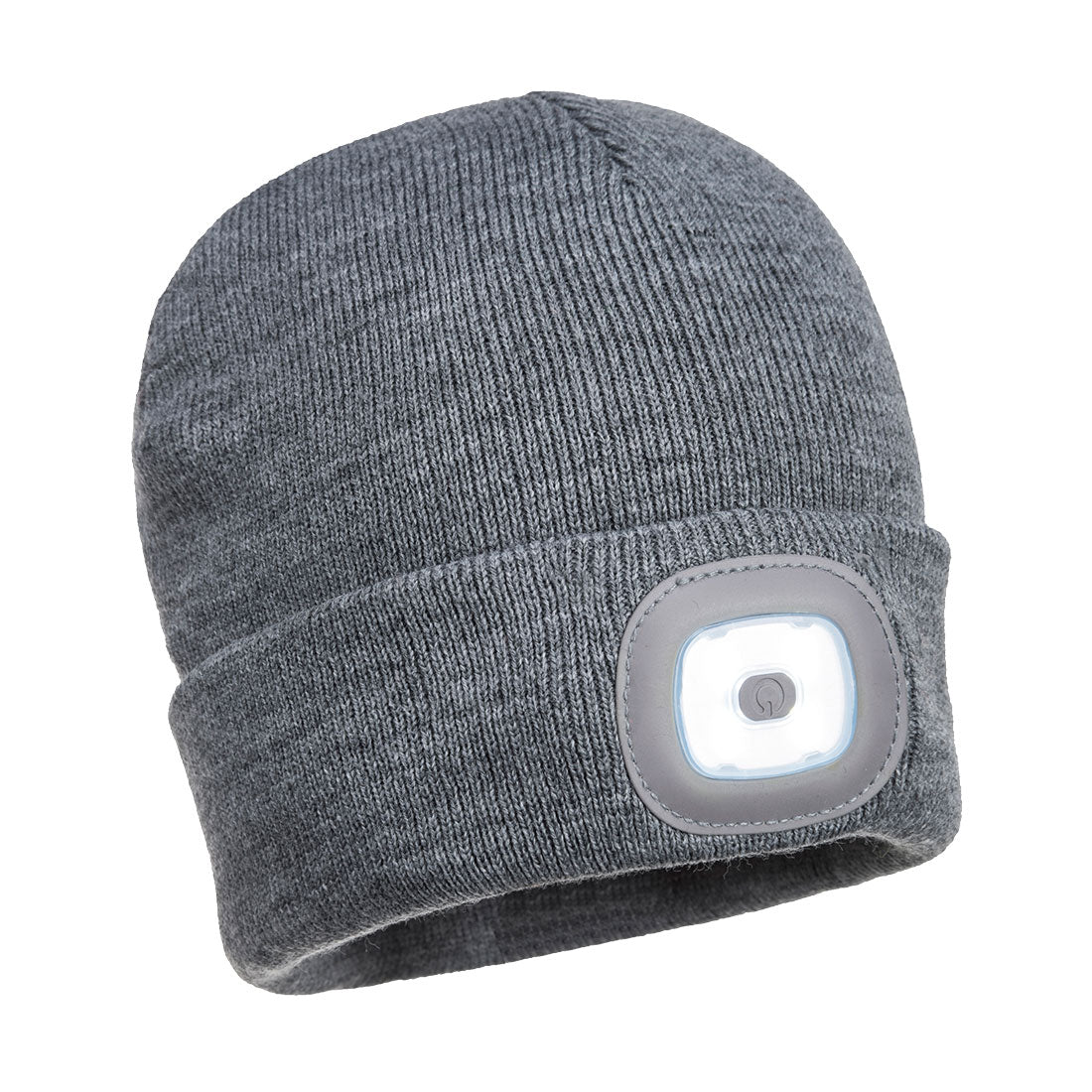 Gorro Portwest B028 con doble LED recargable; variante documentada