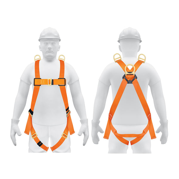 Arnés de cuerpo completo con tres anillos para rescate Truper ARN-5437 (14433)