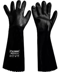 Guante Astara Neo Plus 32 GA-32-NV negro, fotografía nativa completa de su fila de modelo de 40 cm