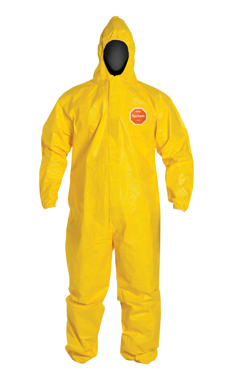 DuPont QC127SYL amarillo; imagen oficial de familia; talla ilustrada referencial