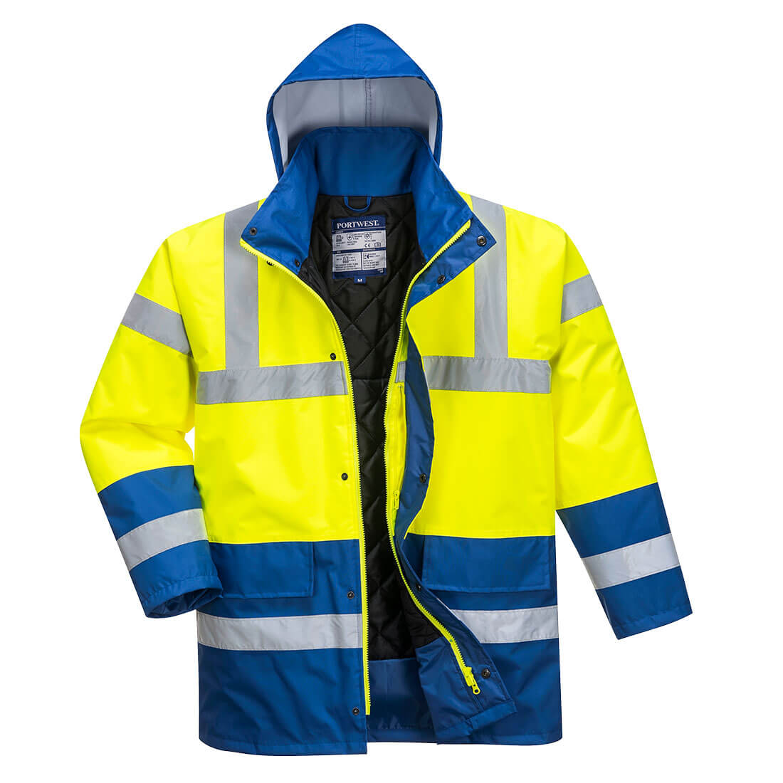 S466 - Parka de alta visibilidad Contrast Traffic PORTWEST; variante S466YRB