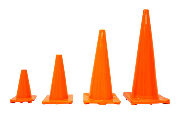 Cono de PVC Segpro CSNAR-18, naranja, 45 cm