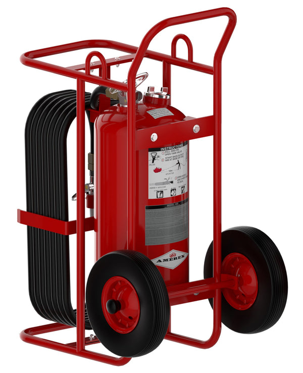 Extintor rodante Amerex 488 de 125 lb ABC