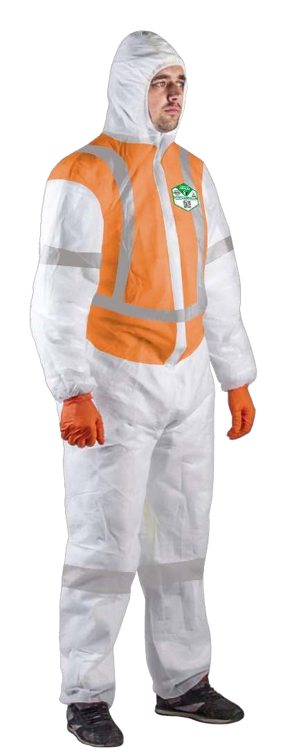 Traje descartable Worksafe Airflex bicolor con capucha