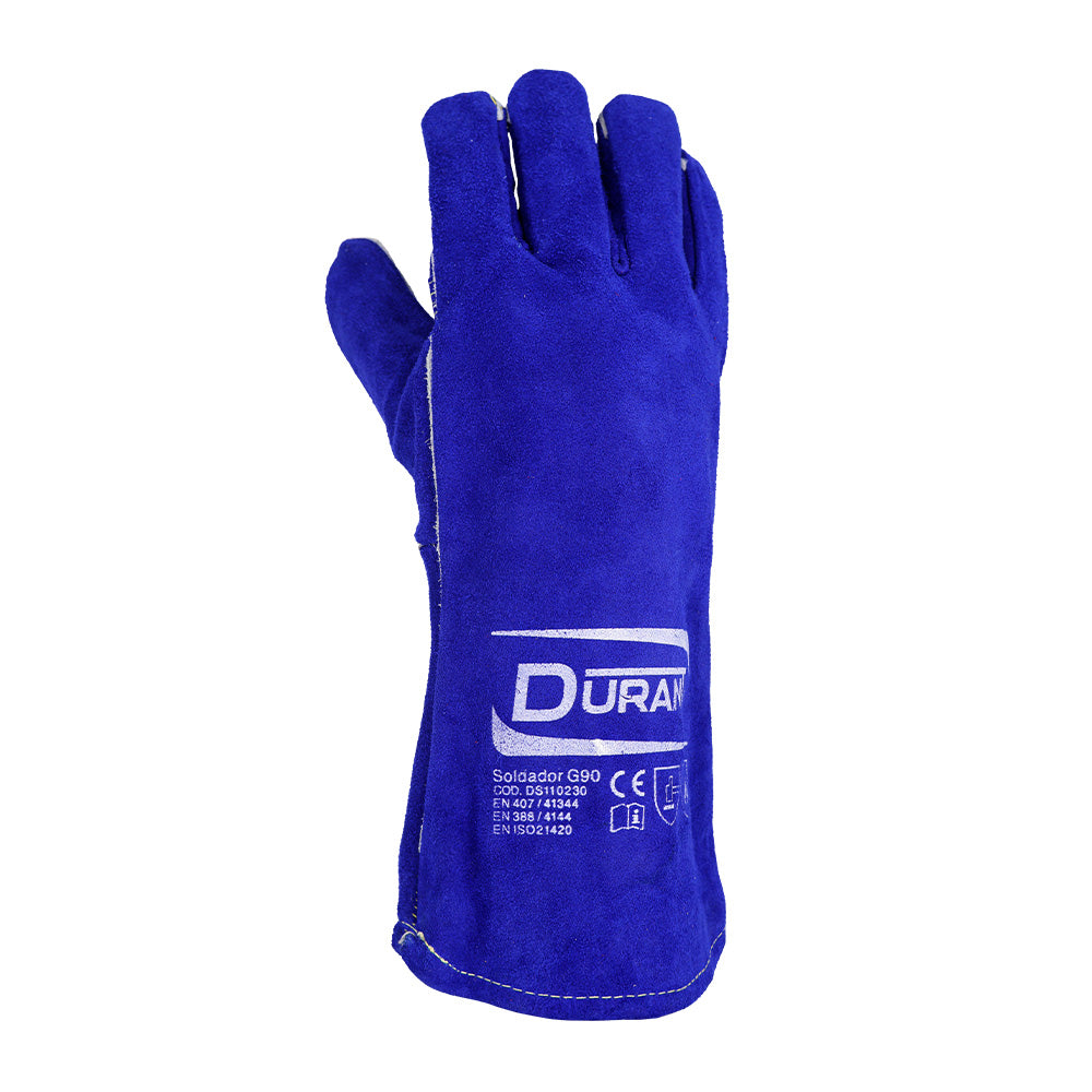 Guante soldador Durant G90 azul DS110230