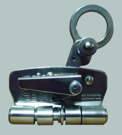 Freno anticaídas Yoke N-619T con traba para cuerda de 11 a 13 mm