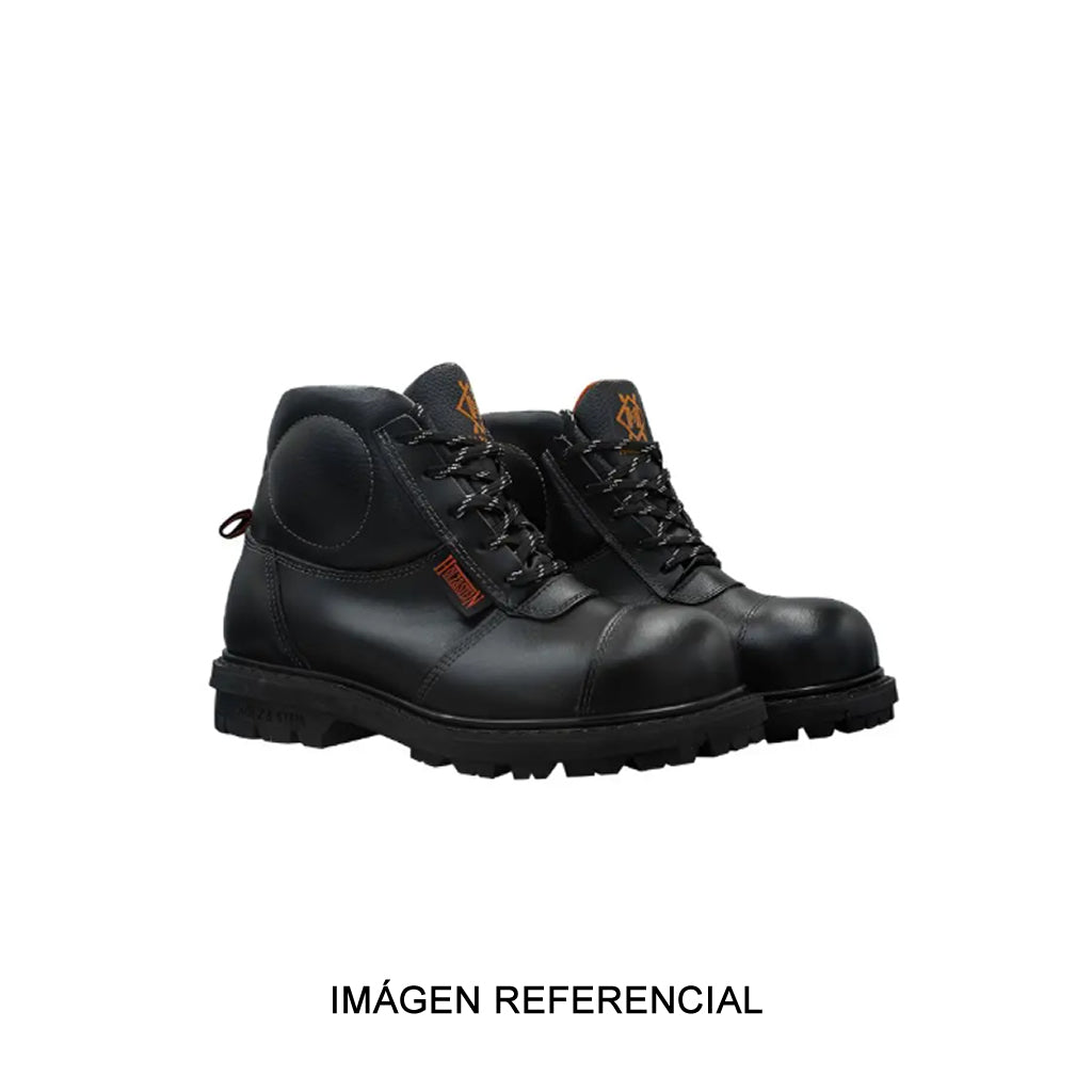 Botines Holz&Stein S03 negros. Imagen referencial original de la familia, no representa una talla específica.