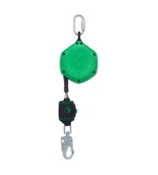 Retráctil MSA V-SHOCK EDGE VSLEG-061-NE-A, simple, 6 m (20 ft)