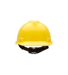 Casco MSA V-Gard jockey 10057443, amarillo, One Touch