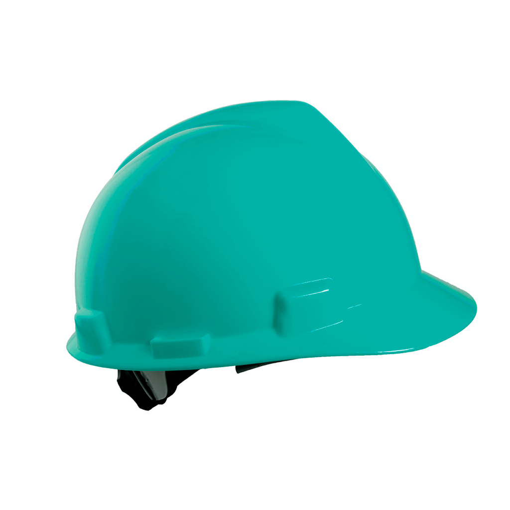 Casco Steelpro Forte verde; fotografía del producto
