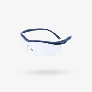 Lente Libus Argon Elite 902025 transparente con marco azul; fotografía vinculada al código exacto por el distribuidor