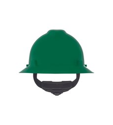 Casco MSA V-Gard tipo sombrero 475370, verde, Fas-Trac III