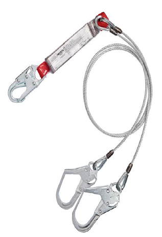 Eslinga doble de cable 3M Protecta PRO 1340452; fotografía de producto de su ficha
