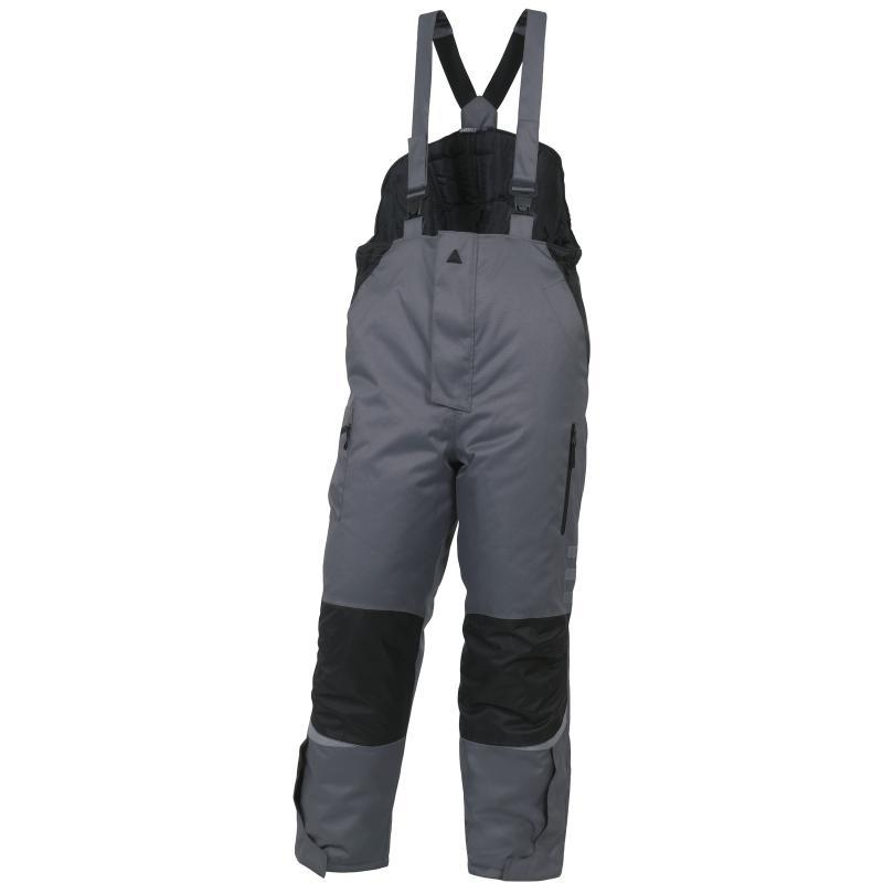 Pantalón ICEBERG DELTA PLUS gris con tirantes, talla L