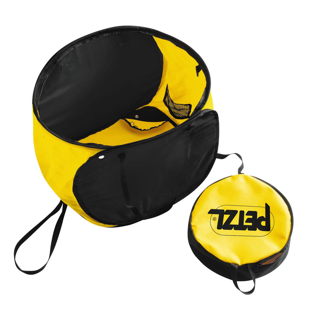 Cubo plegable Petzl ECLIPSE S03Y para cordinos de lanzamiento