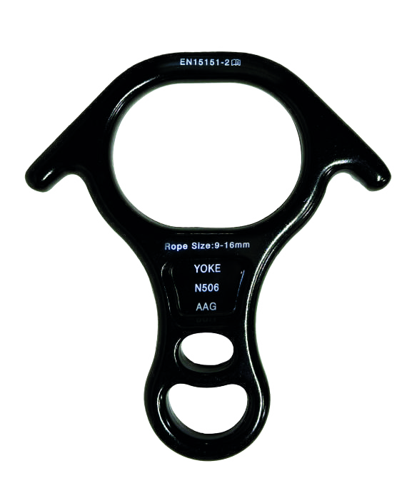 Descensor YOKE N-506; foto original íntegra de ficha, marcadaN506 y9–16mm