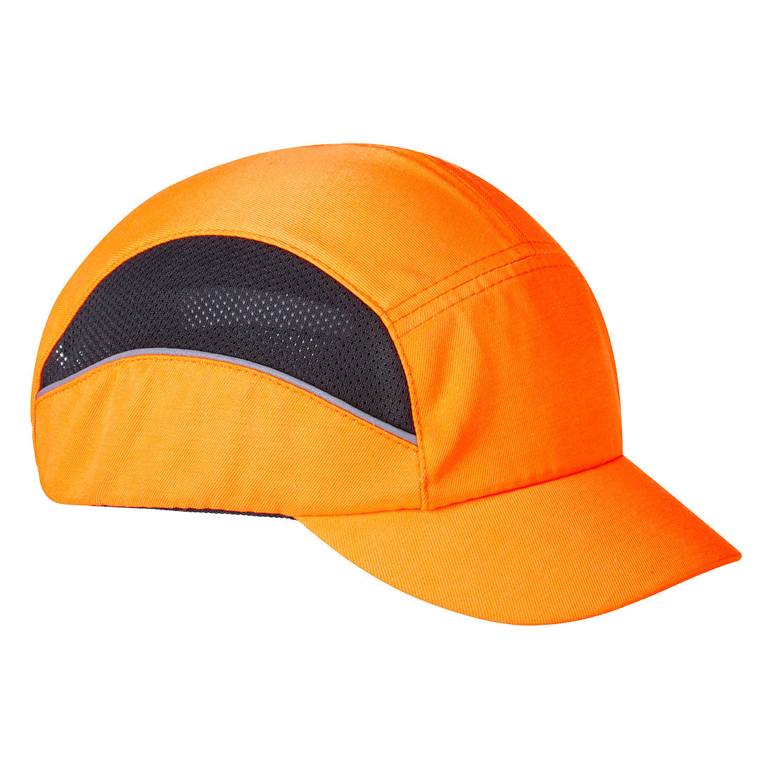 Gorra antigolpes AirTech Bump Portwest PS59, naranja y amarillo