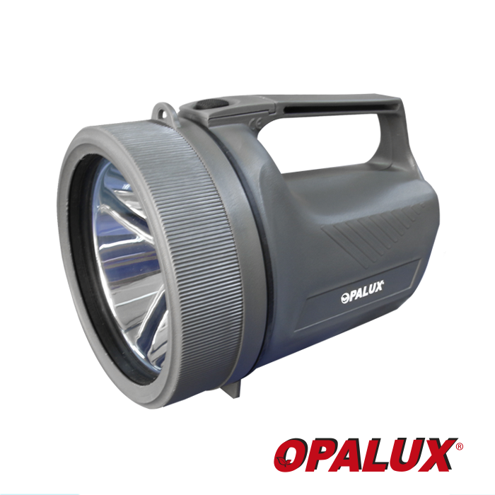 Linterna recargable Opalux HB-2222GY de 5 W, gris