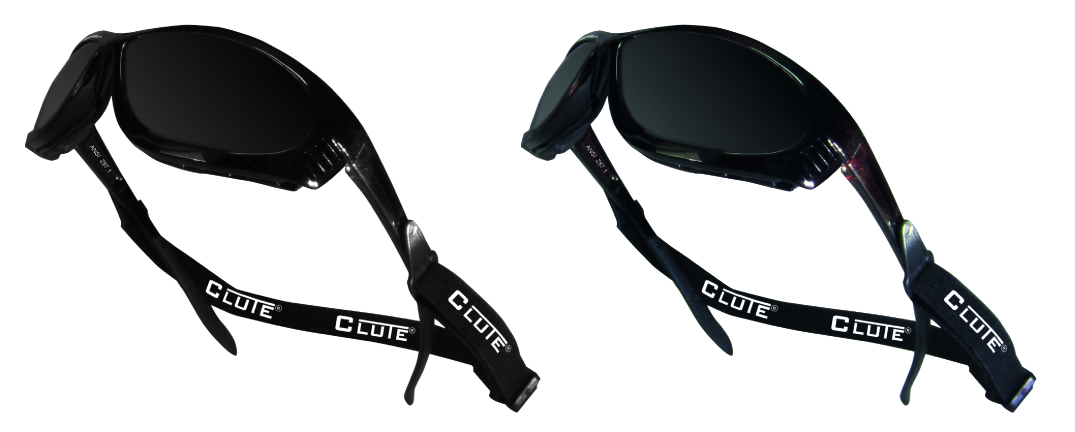 Lentes CLUTE ALPINE, fotografía familiar original con dos vistas de luna oscura