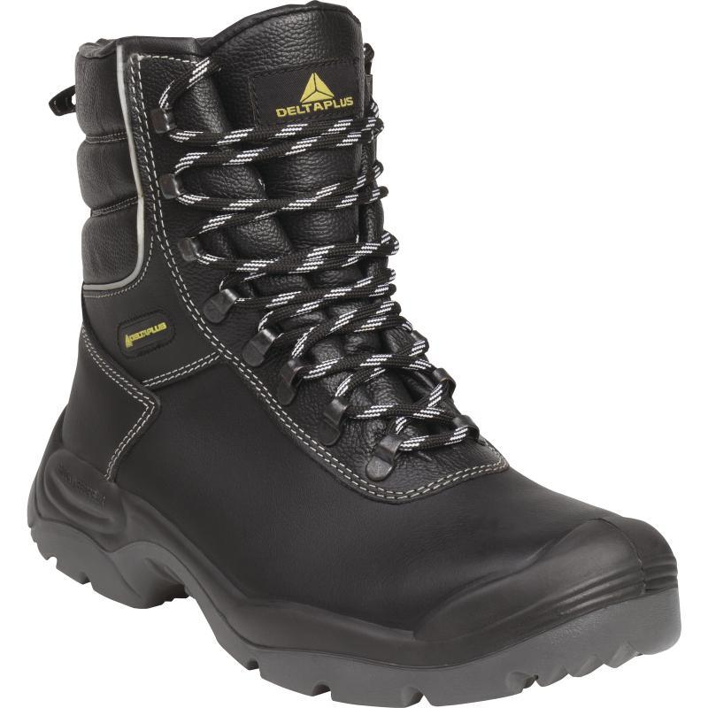 Botas Delta Plus CADEROUSSE S3 SRC negras; fotografía nativa completa de la ficha del fabricante
