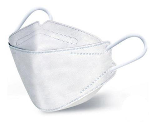 Mascarilla blanca Mayfield D1411 Fish Type con elásticos y clip nasal