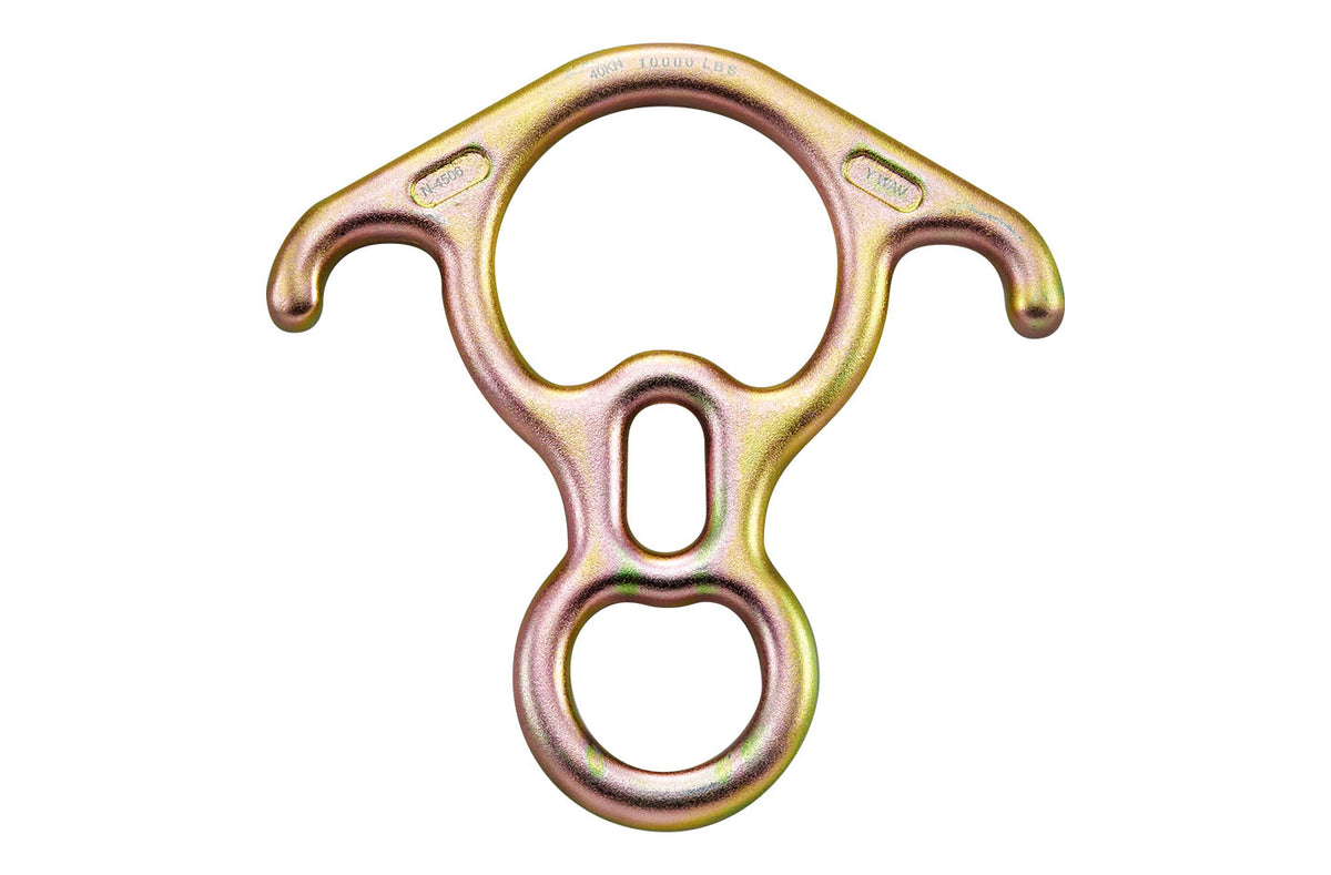 Descendedor de acero tipo ocho Yoke N-4506