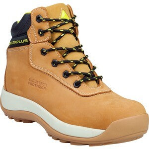 Botín Delta Plus SAGA S3 SRC beige, fotografía de familia; confirmar color y talla al cotizar.