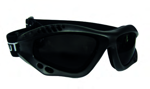 Lentes de seguridad CLUTE RAPTOR claros u oscuros