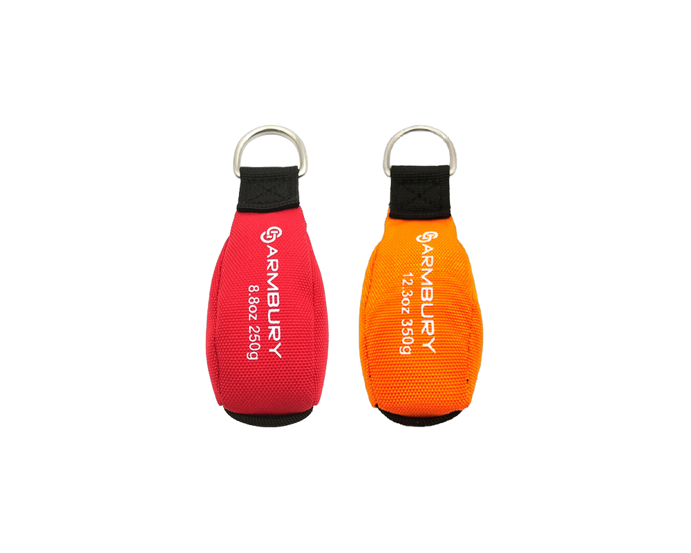 Contrapeso de lanzamiento ARMBURY TIMBER THROW BAG250g rojo
