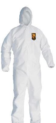 Traje Kleenguard A45 con capucha,imagen original de la ficha del fabricante; accesorios de aplicación no incluidos