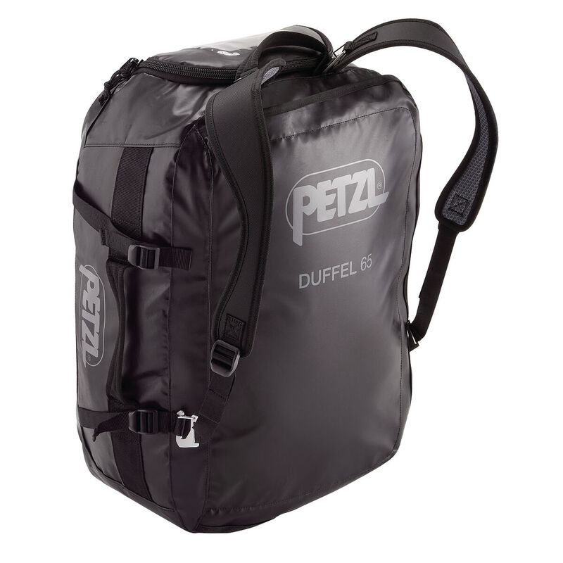 Bolsa de transporte DUFFEL Petzl de 65 y 85 litros; variante documentada