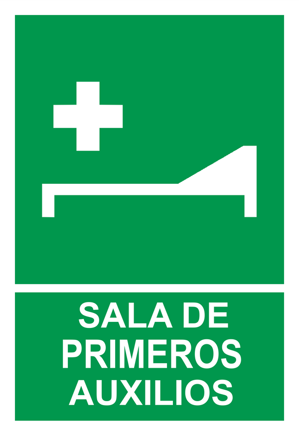 Señal de seguridad: sala de primeros auxilios