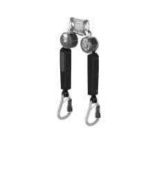 Retráctil MSA V-TEC VTOHW-012-RD-A, doble, 1.8 m (6 ft)