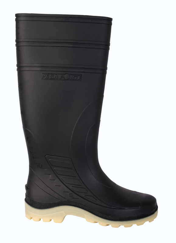 Bota de PVC Poli Shoes Pega Forte sin puntera de seguridad