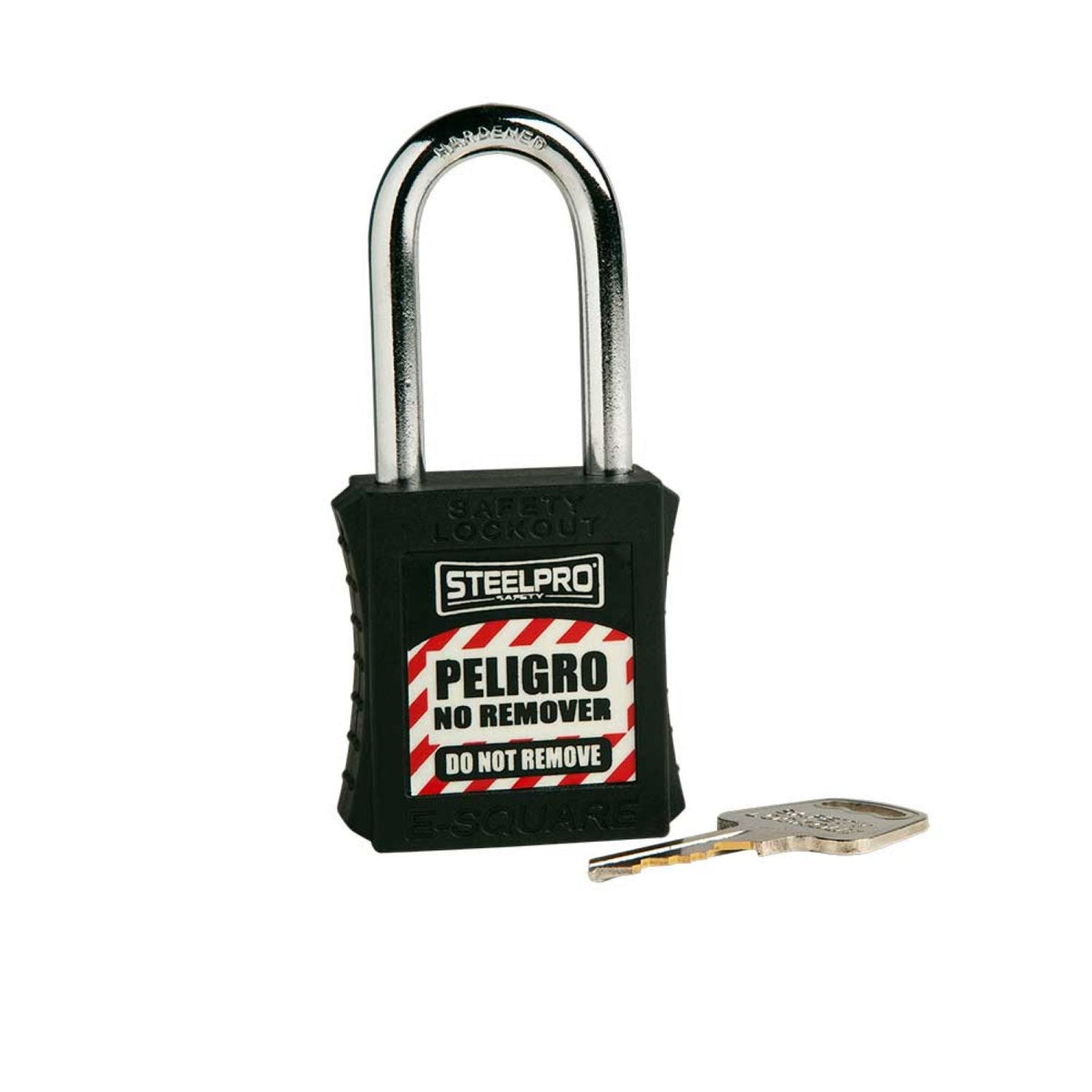 Candado Steelpro X10 arco de acero negro