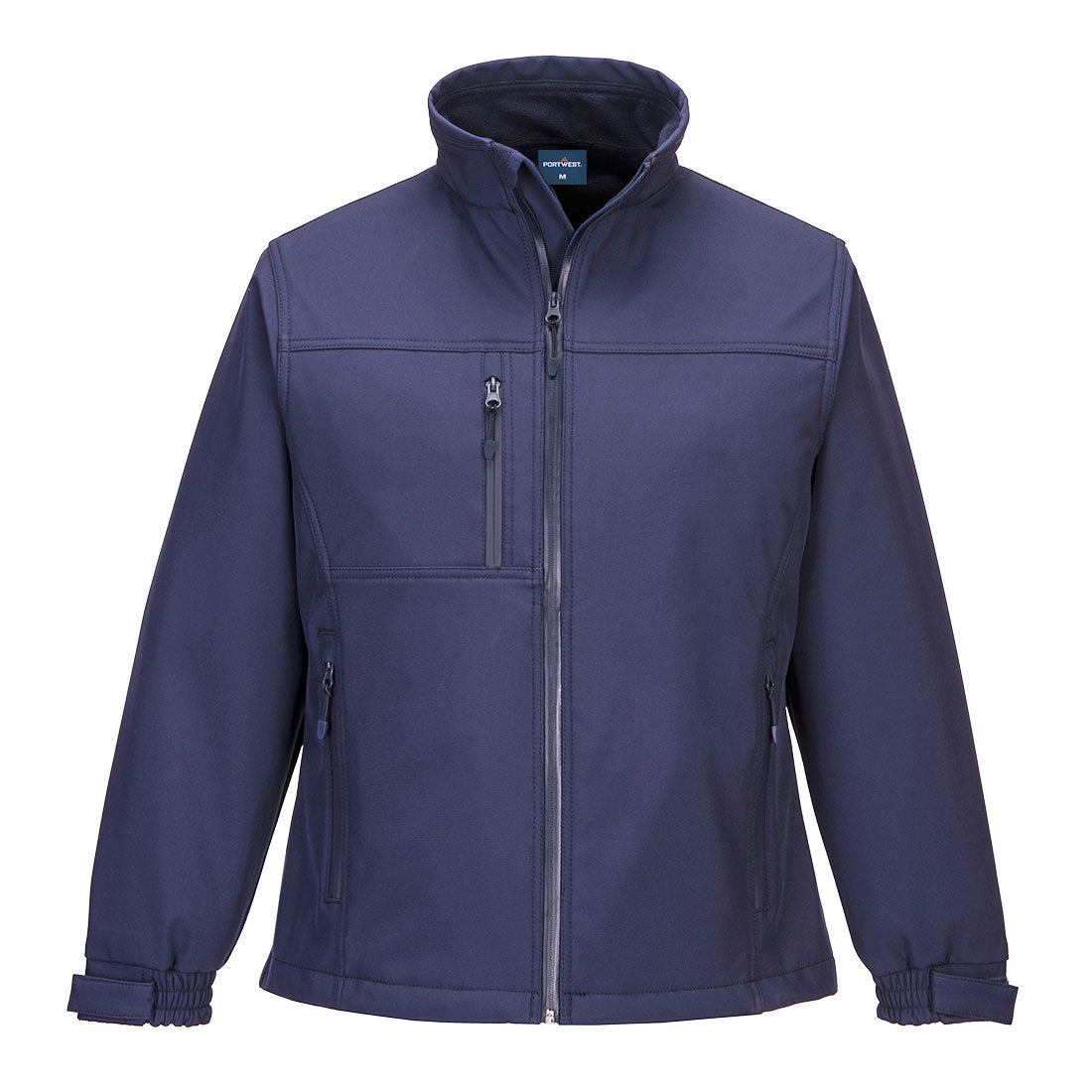 Chaqueta softshell Charlotte para mujer Portwest TK41, azul marino